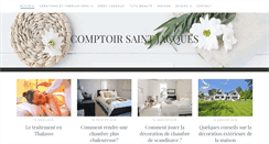 Desktop Screenshot of comptoirsaintjacques.fr